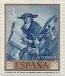 Stamps Spain -  3 pesetas 1962