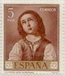 Stamps Spain -  5 pesetas 1962