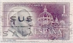 Stamps Spain -  1 peseta 1962