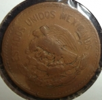 monedas de America - M�xico -  1952 (Reverso)