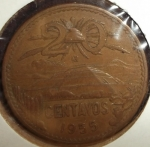 monedas de America - M�xico -  1955 (Anverso)