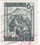 Stamps Austria -  castillo austriaco
