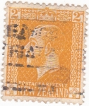 Stamps New Zealand -  Rey George V