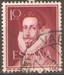 Stamps Spain -  LOPE  DE  VEGA