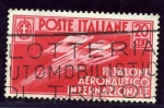Stamps Italy -  I Salon Aeronautico Internacional. Escuadrilla