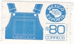 Sellos de America - M�xico -  MEXICO EXPORTA- Mezclilla