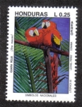 Stamps Honduras -  Símbolos Nacionales