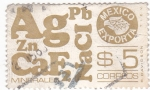 Stamps Mexico -  MEXICO EXPORTA- Minerales