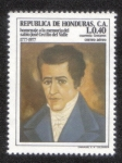 Stamps Honduras -  Homenaje a La Memoria del sabio José Cecilio del Valle