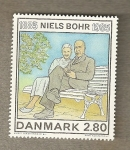 Stamps : Europe : Denmark :  Niels Bohr, físico