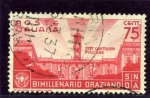 Stamps Italy -  Bimilenario del nacimiento de Horacio. El capitolio