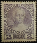 Stamps Austria -  Maria Theresa