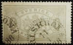 Stamps : Europe : Sweden :  Escudo de Armas Suecia
