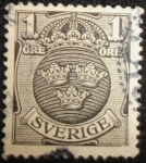 Stamps Sweden -  Escudo de Armas Suecia