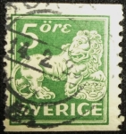 Stamps Sweden -  León