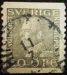 Stamps : Europe : Sweden :  King Gustaf V