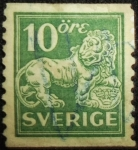 Stamps Sweden -  León