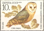 Stamps : Europe : Russia :  AVES.  COBA  CUNYXA.