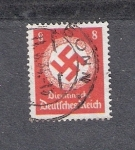 Stamps Germany -  Svástica