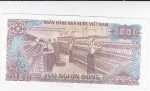 monedas de Asia - Vietnam -  REVERSO BILLETE VIETNAM
