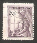 Stamps Czechoslovakia -  755 - Enfermera