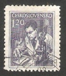 Stamps Czechoslovakia -  760 - Científico