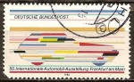 Stamps Germany -  50a Salón Internacional del Automóvil de Frankfurt am Main.