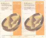 Stamps Mexico -  Creación popular- Cesto corita