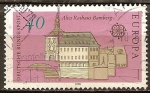 Sellos de Europa - Alemania -  El antiguo Ayuntamiento en Bamberg.