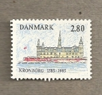 Sellos del Mundo : Europe : Denmark : Palacio de Kroborg