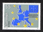 Sellos de Europa - Espa�a -  Unión Europea Occidental