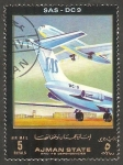 Stamps United Arab Emirates -  Ajman - SAS, DC 9