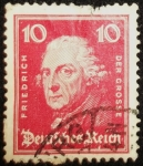 Stamps Germany -  Frederick the Great