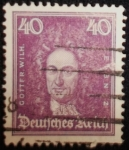 Stamps Germany -  Gottfried Withelm Leibniz