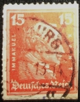 Stamps Germany -  Immanuel Kant