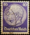 Stamps Germany -  Paul Von Hindenburg