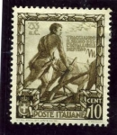 Sellos de Europa - Italia -  Conmemorativos de la proclamacion del Imperio. Romulo