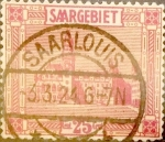 Stamps Germany -  Intercambio nxrl 0,40 usd 25 centimos 1923