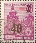 Stamps Germany -  Intercambio 0,20 usd 40 s.48 pf. 1954