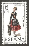 Sellos de Europa - Espa�a -   1949 - Traje típico de Palencia