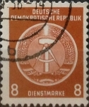 Stamps Germany -  Intercambio 0,20 usd 8 pf. 1954