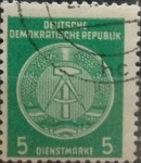 Sellos de Europa - Alemania -  Intercambio 0,20 usd 5 pf. 1954