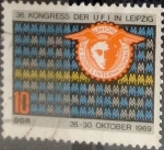 Stamps Germany -  Intercambio 0,20 usd 10 pf. 1969
