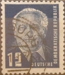 Stamps Germany -  Intercambio 1,50 usd 12 pf. 1952