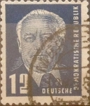Sellos de Europa - Alemania -  Intercambio 1,50 usd 12 pf. 1952
