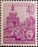 Sellos del Mundo : Europa : Alemania : Intercambio 3,75 usd 40 pf. 1955