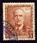 Stamps Italy -  Conmemorativos de la proclamacion del Imperio. Victor Manuel III
