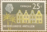 Stamps : America : Netherlands_Antilles :  Intercambio 0,20 usd 25 cents. 1958