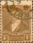 Stamps Argentina -  Intercambio 0,20 usd 1 cent. 1892