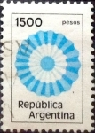 Sellos de America - Argentina -  Intercambio 0,20 usd 1500 pesos 1981